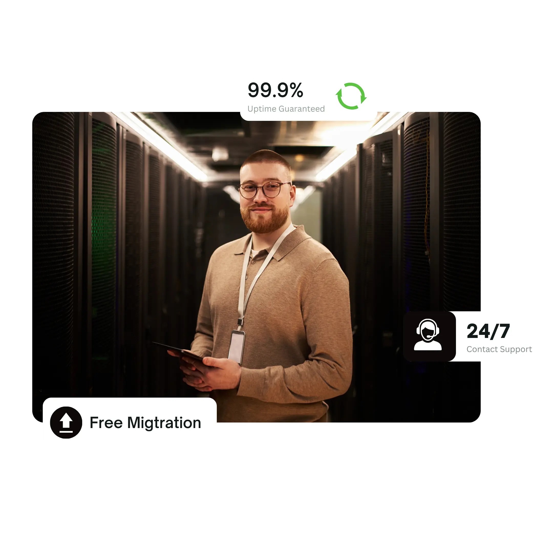 Servers and hosting infrastructure